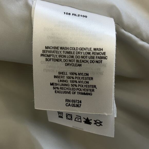 Columbia Jacket Womens Small Omni Tech Yellow White Waterproof Breathable Coat - Picture 8 of 12